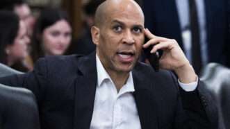 Cory Booker's bill would offer grants to states that reduce their prison populations. | Tom Williams/CQ Roll Call/Newscom