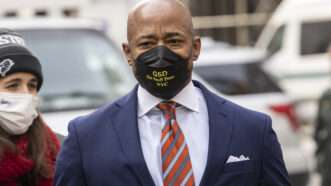 New York City Mayor Eric Adams frets that COVID-19 masks are making it too easy for shoplifters to evade facial recognition. | Lev Radin/Sipa USA/Newscom