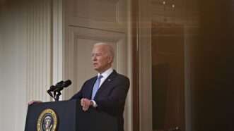 President Joe Biden speaks at the White House about the Afghanistan withdrawal in August 2021 | CNP/AdMedia/SIPA/Newscom