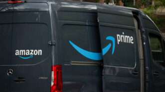 Amazon delivery truck | Graeme Sloan/Sipa USA/Newscom